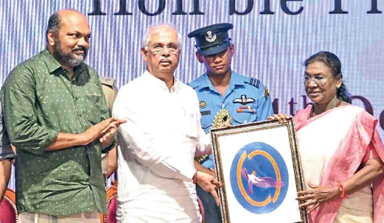 Droupadi Murmu st. teresa's college Centenary Celebrations