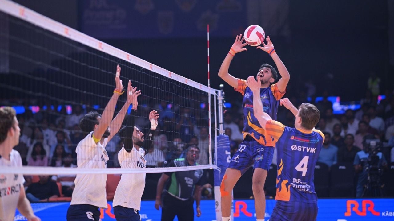 prime volleyball league goa guardians mumbai meteors