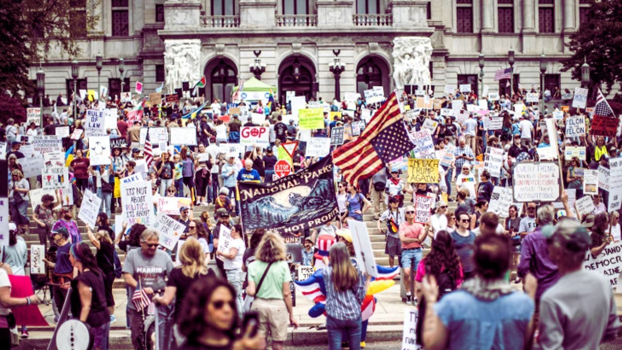 protest in USA
