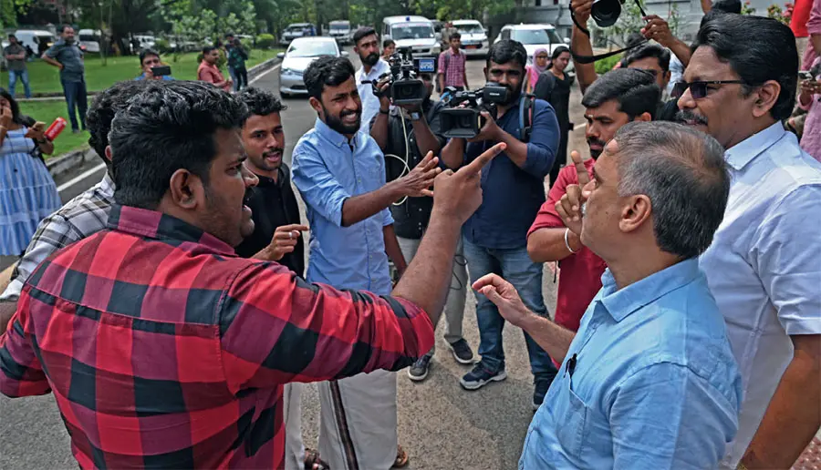 vipin vijayan caste abuse