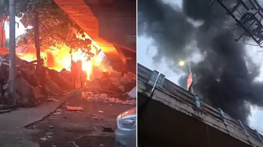 pulleppady fire accident