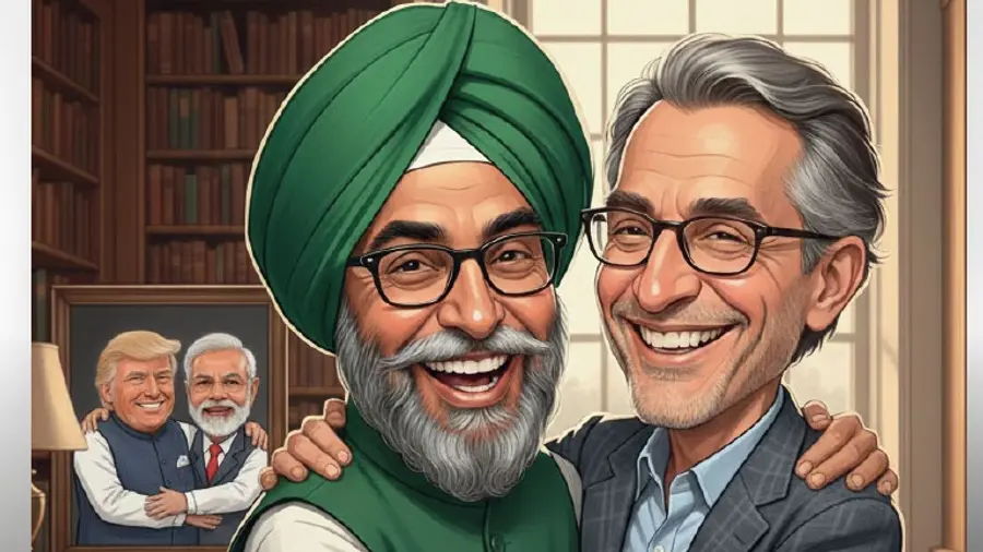 Hardeep Singh Puri  Jeffrey Epstein meet