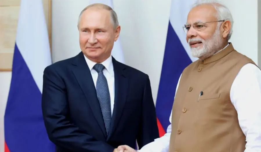 putin arrived in india for indo russia summit