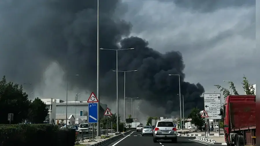 quatar attacked by iran
