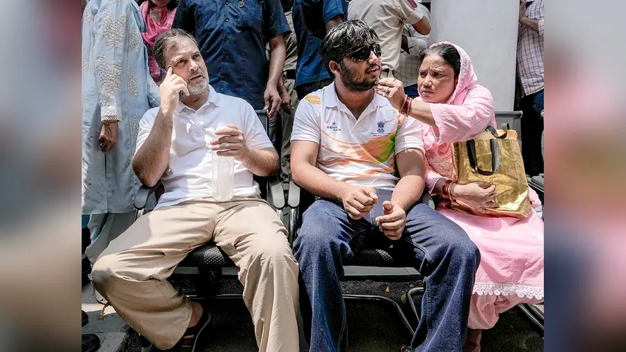 rahul gandhi pellet