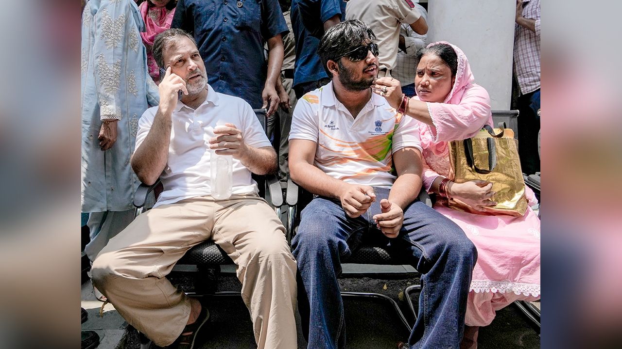 rahul gandhi pellet
