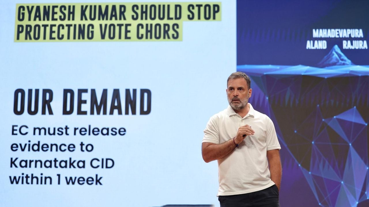 rahul gandhi vote chori