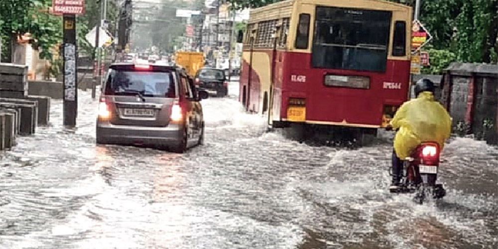 heavy rain increase in dam water level 
