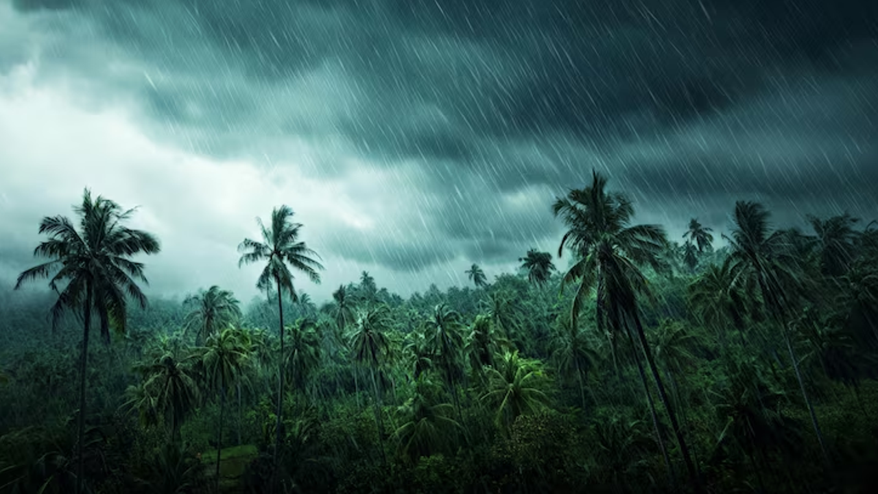 heavy rain