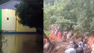 rain land slide