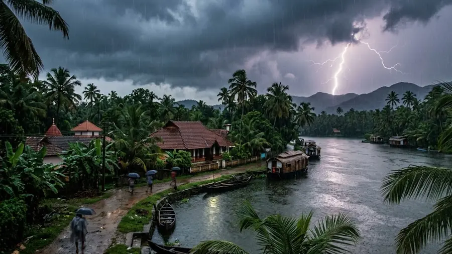 rain thunder