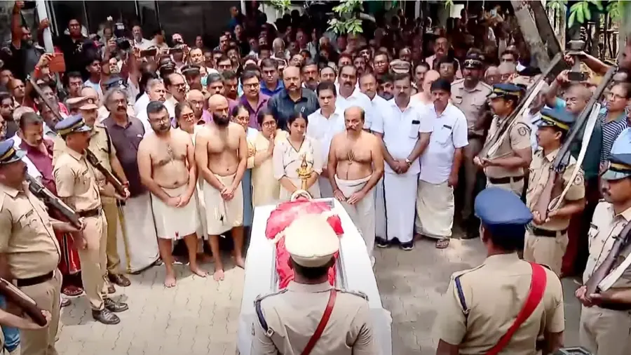 ramachandran funeral