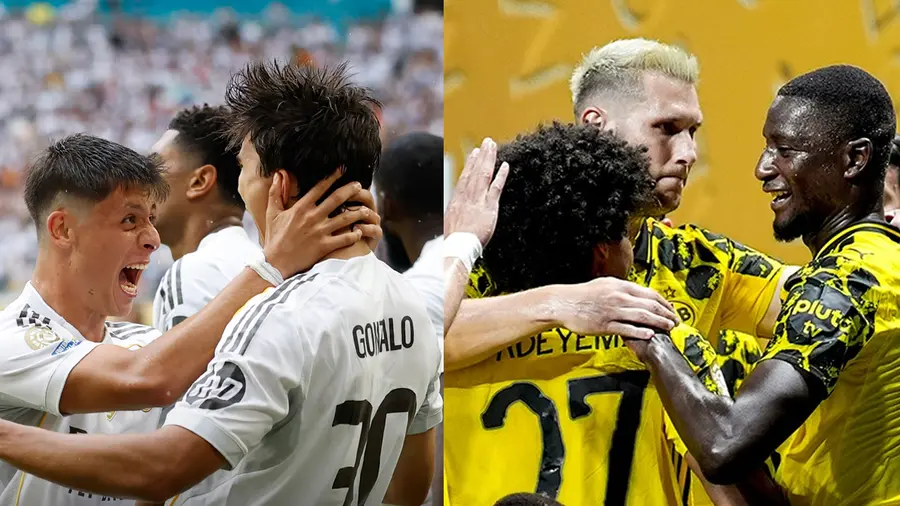 real-madrid and borussia dortmund