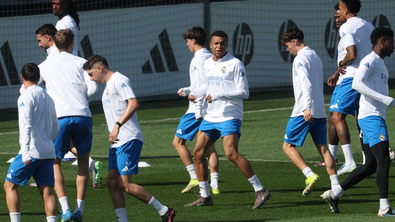 real madrid training