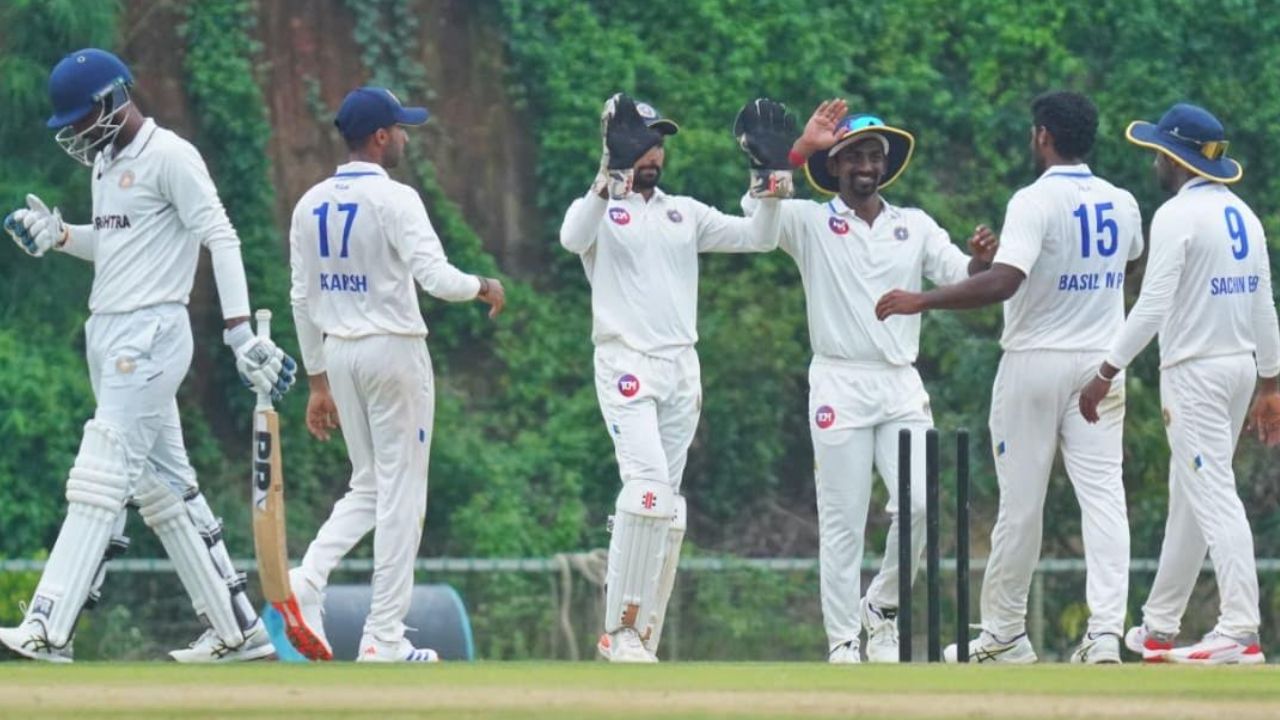 renji trophy kerala saurashtra