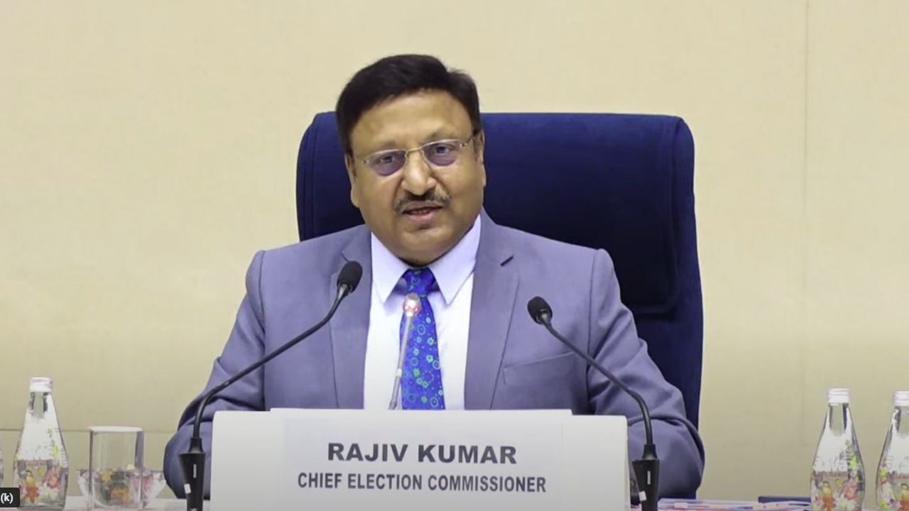 rjiv kumar chief election commissioner 
