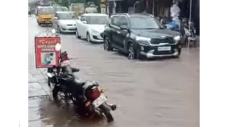 heavy rain