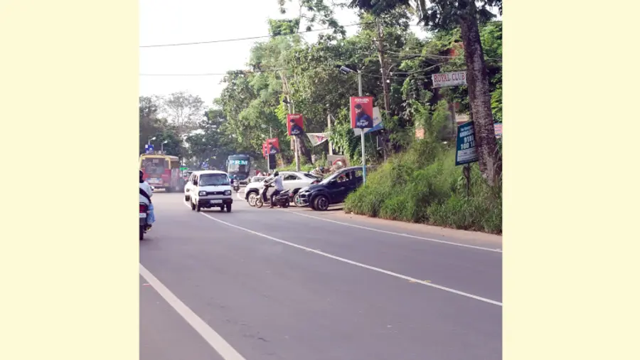 Dangerous curve poses a threat to vehicles