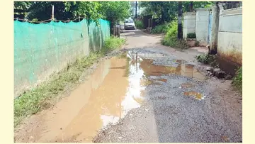 Road Waterlogged