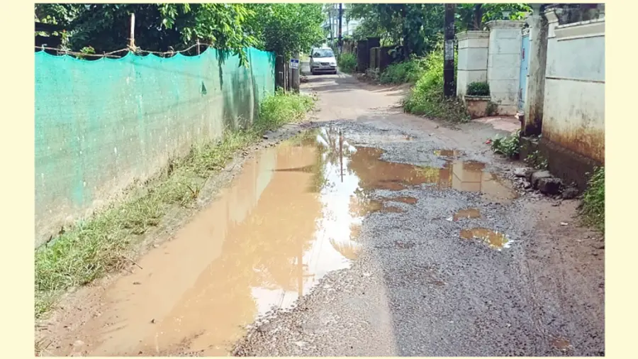 Road Waterlogged
