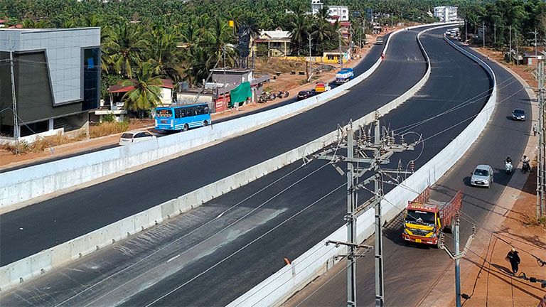 NH widening in kerala