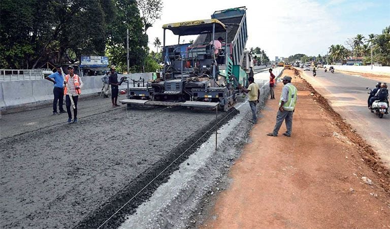 road development in kerala