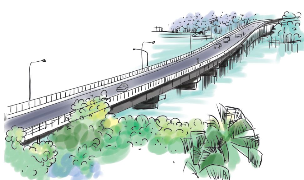 perandoor vaduthala bridge