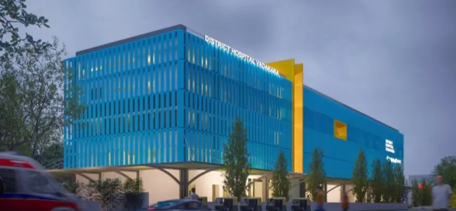 വടകര ആശുപത്രി കെട്ടിടത്തിന്റെ രൂപരേഖ