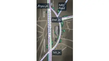 Roundabout traffic