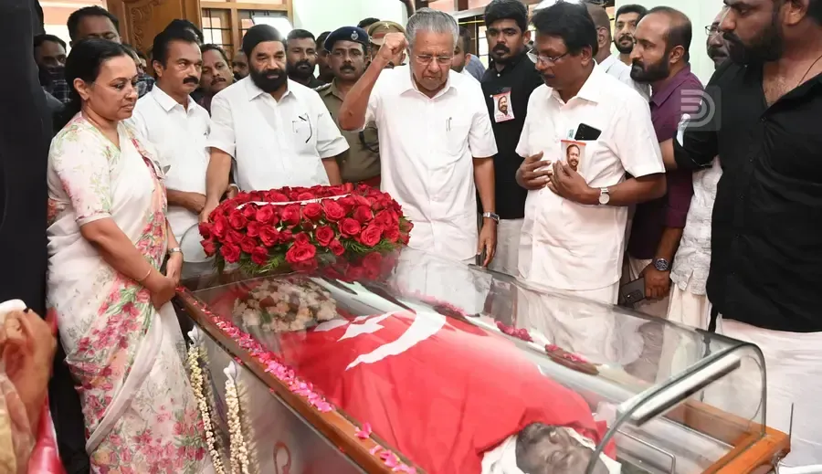 russel pinarayi vijayan cpim kottayam dc