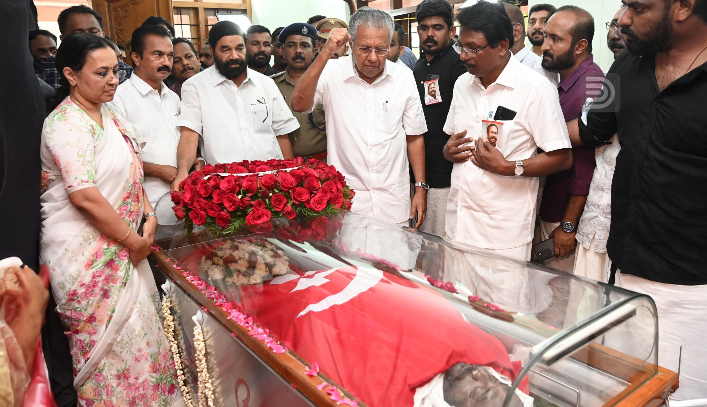 russel pinarayi vijayan cpim kottayam dc