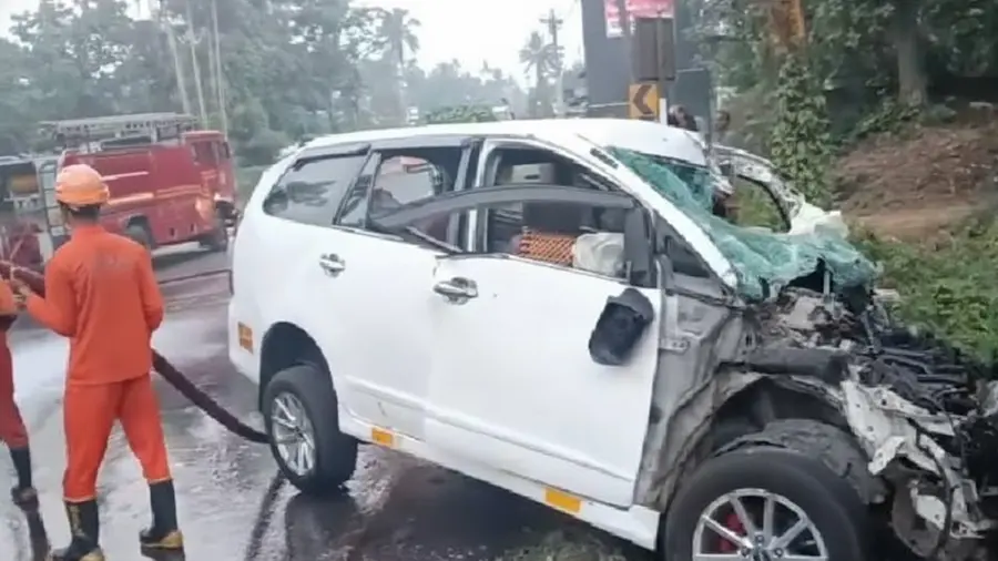 sabarimala car accident