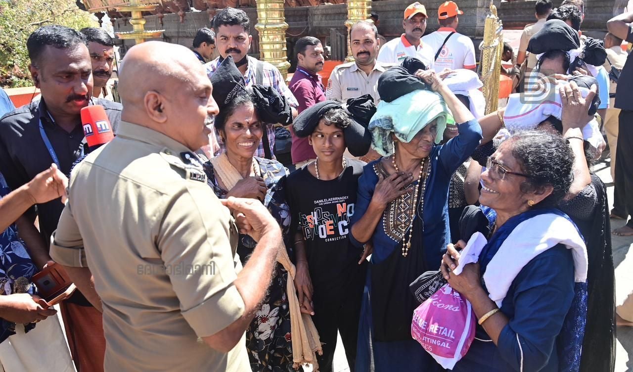 sabarimala police family