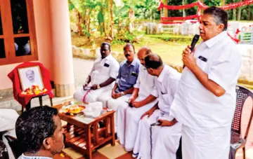 സി കെ സദാശിവൻ ഉണ്ണിത്താൻ അനുസ്മരണ സമ്മേളനം
സജി ചെറിയാൻ എംഎൽഎ ഉദ്ഘാടനം ചെയ്യുന്നു