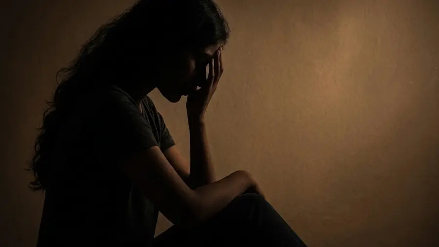 sad woman