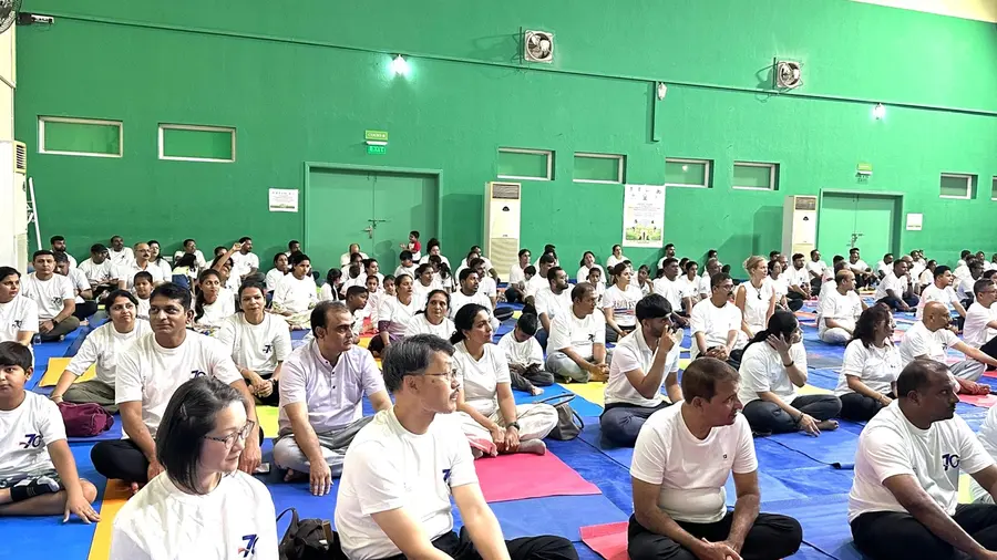 salalah yoga day