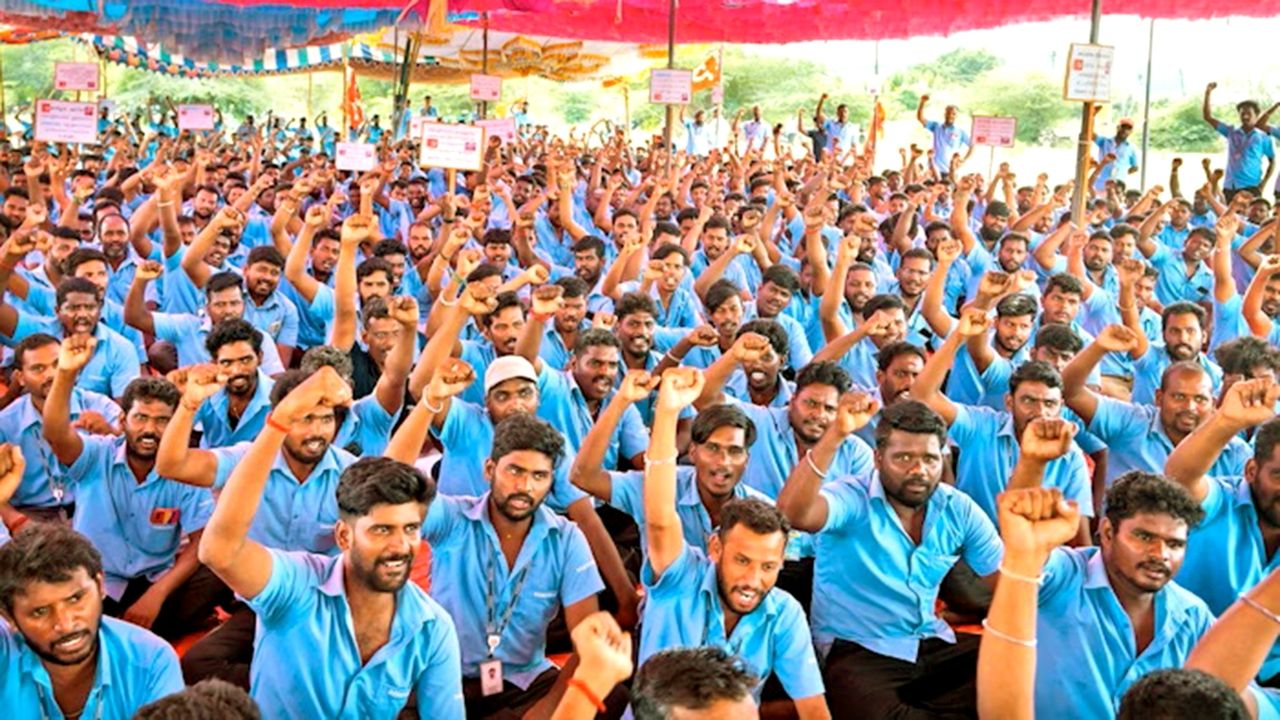 samsung citu sreeperumbathur strike