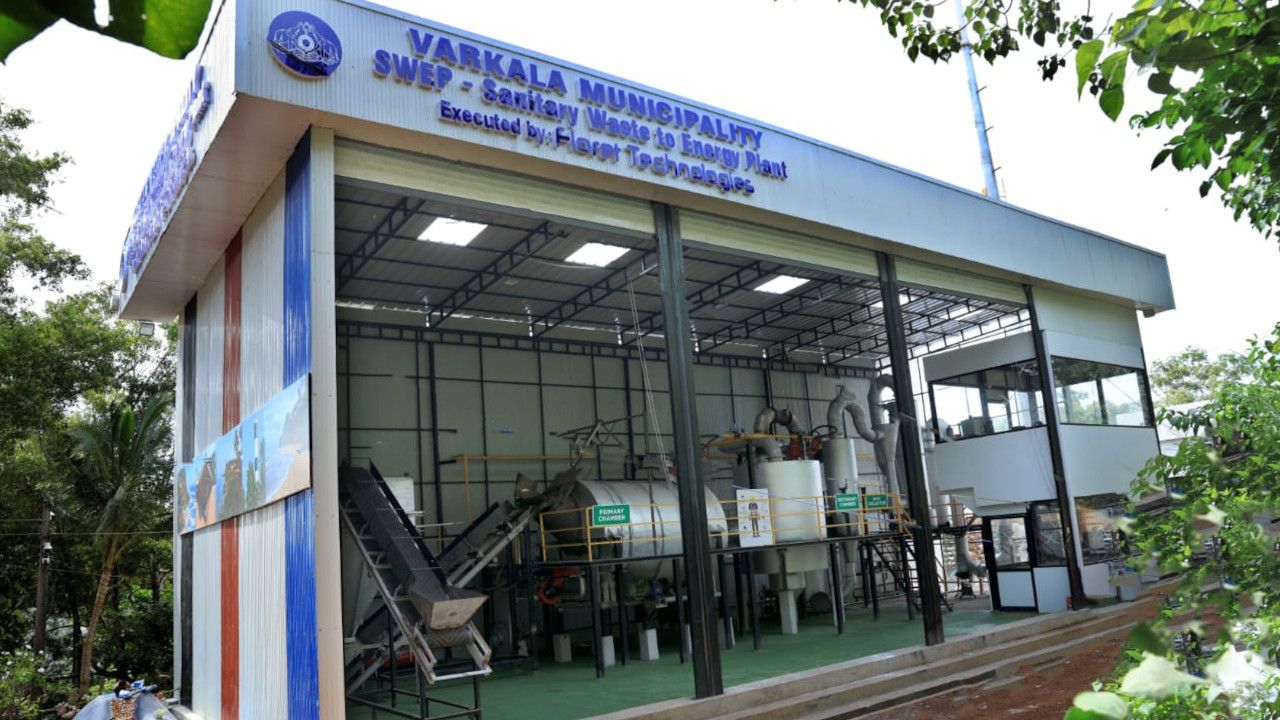 SANITARY NAPKIN TO ENERGY PLANT