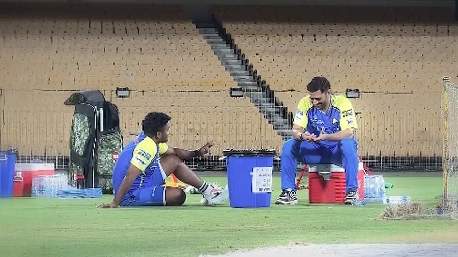 sanju samson dhoni