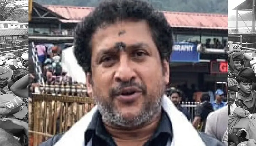 santhosh keezhatur sabarimala