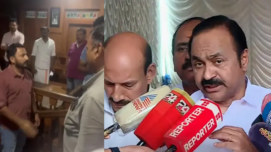 vd satheesan on pv anvar rahul meeting