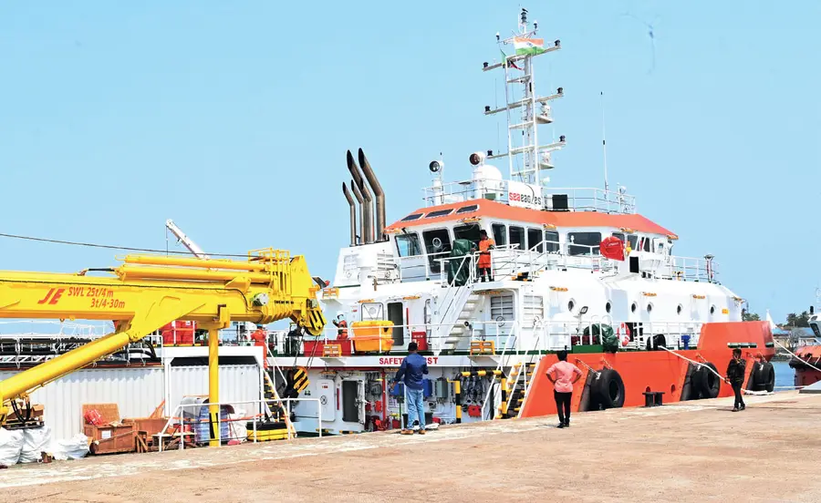 saudi ship at kollam port