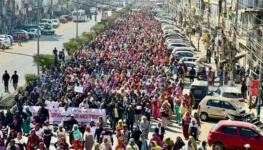 save manipur rally