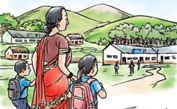 Schools remain deserted even after reopening following the Onam holidays.