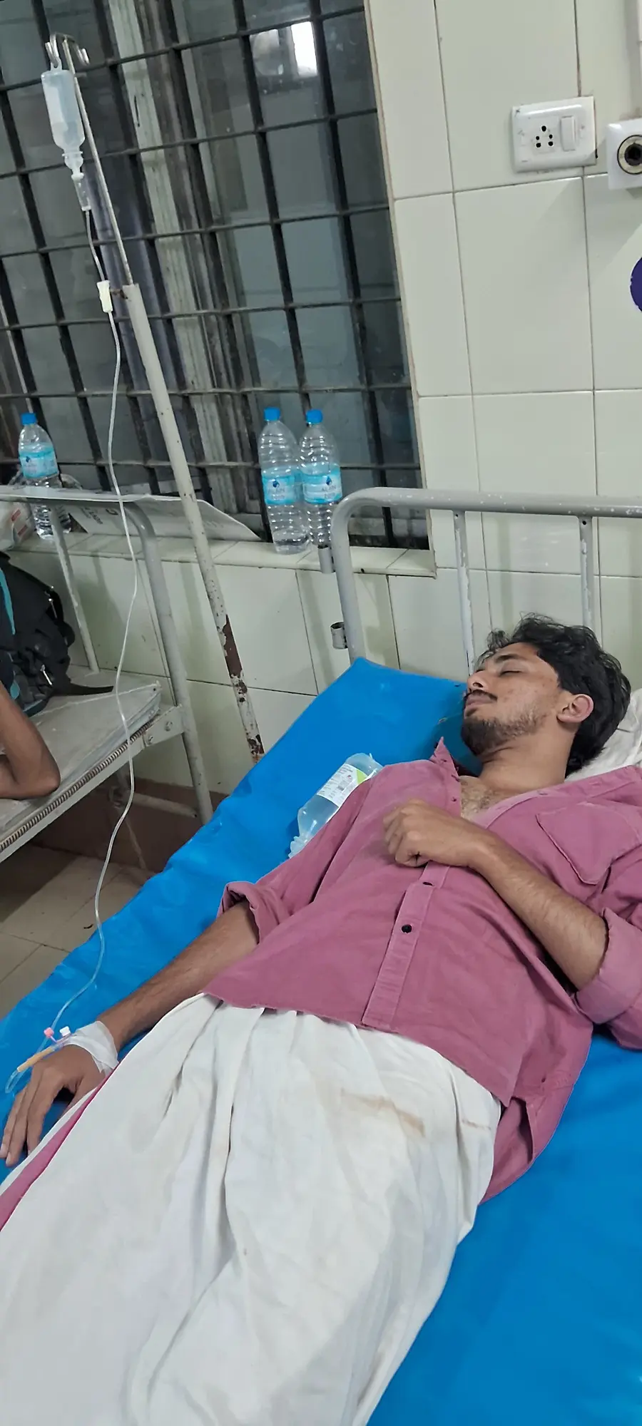 ആക്രമണത്തിൽ പരിക്കേറ്റ എസ്എഫ്ഐ പ്രവർത്തകർ ആശുപത്രിയിൽ