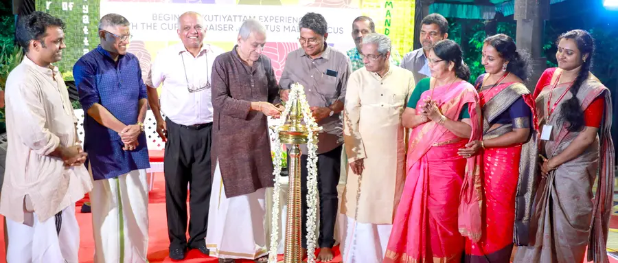 കേരളകലാമണ്ഡലം കൂടിയാട്ട വിഭാഗത്തിന്റെ ഇന്റർനാഷണൽ കൂടിയാട്ടം ഫെസ്റ്റിന് ഹോർത്തൂസ് മലബാറിക്കസ് ഗാർഡനിൽ തുടക്കം കുറിക്കുന്നു 