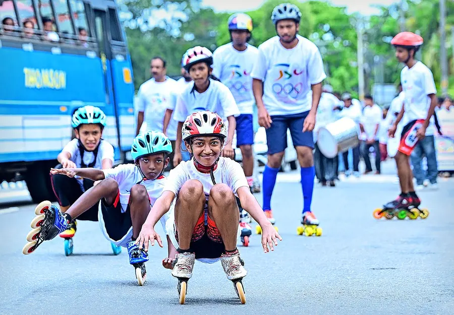 olympik fan run