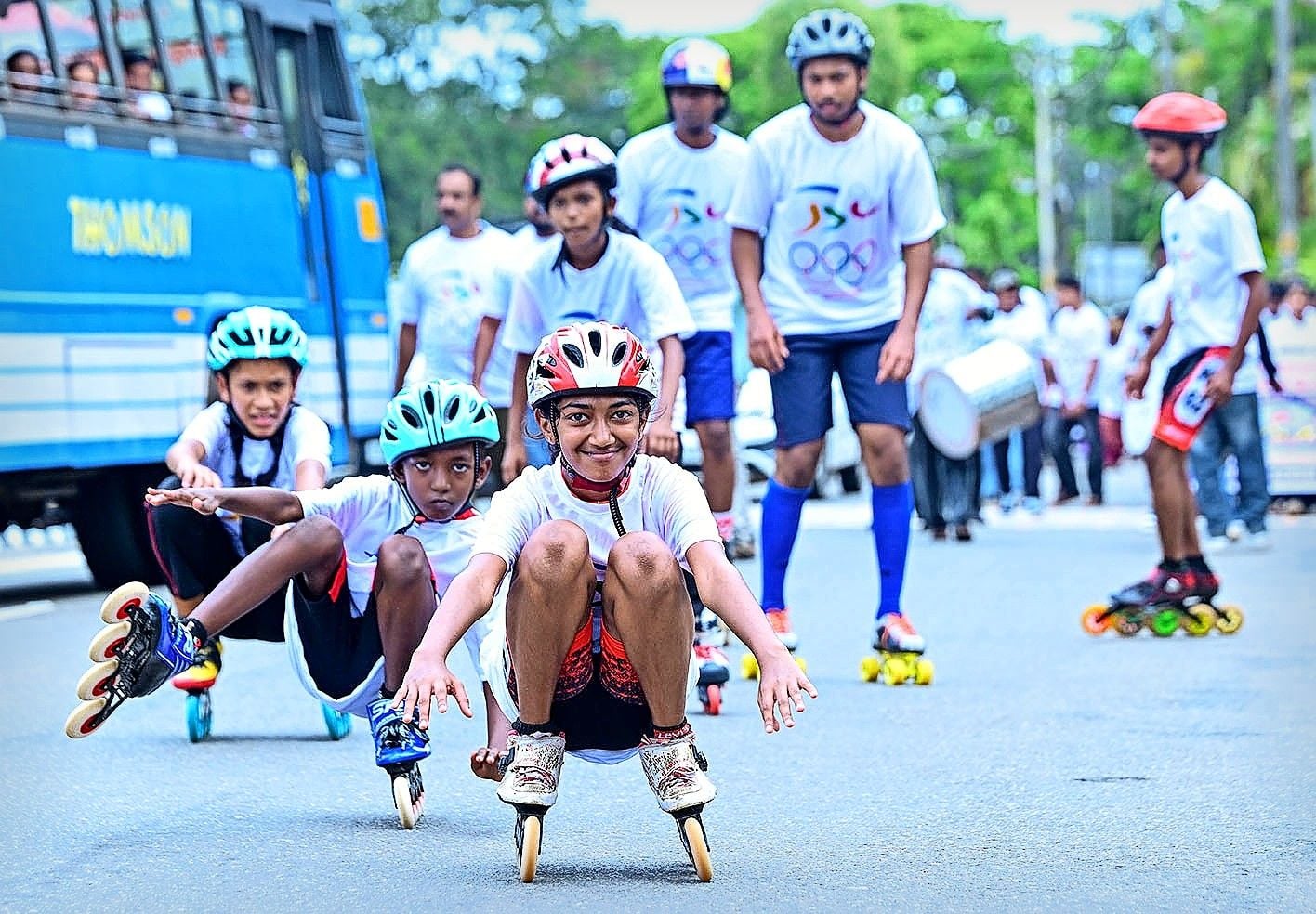 olympik fan run