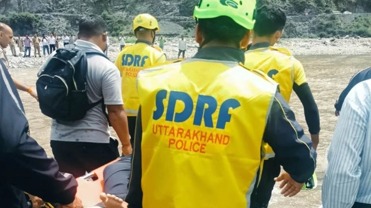 sdrf_uttarakhand_mockdrill_drowned
