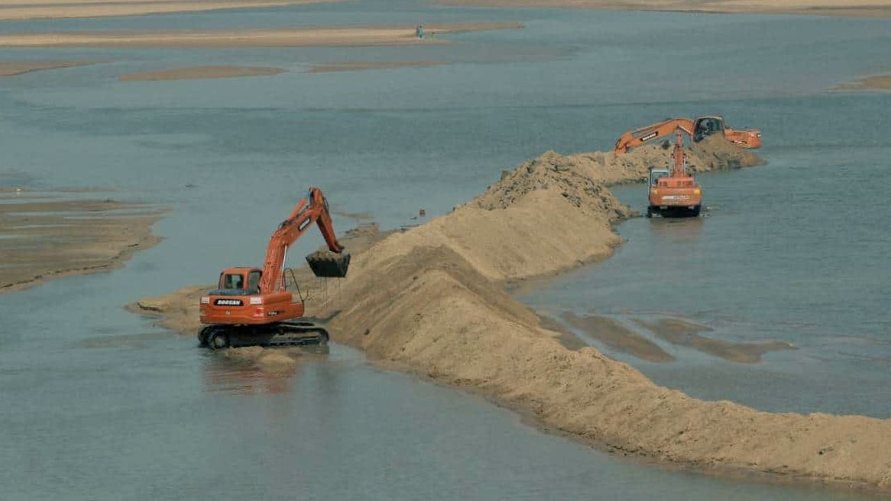 sea sand mining